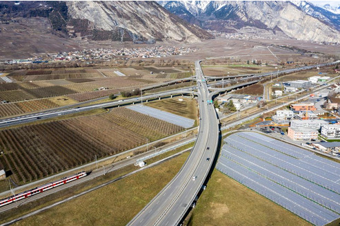 Viadukt bei Riddes:
