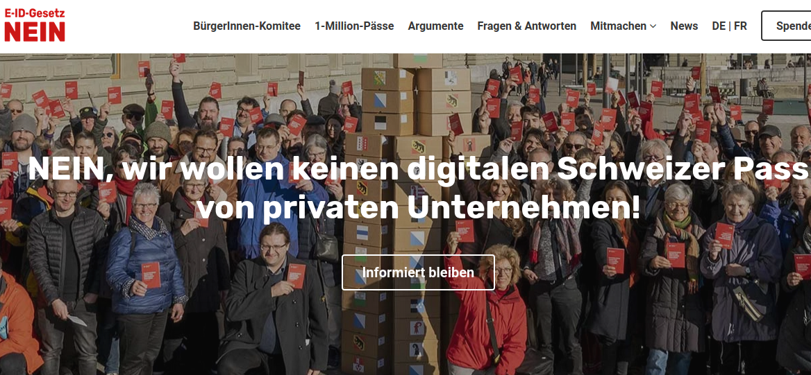 Volksabstimmung über E-ID:
