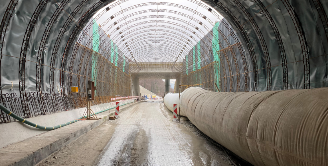 NOrdfront Tunnel Les evoulettes