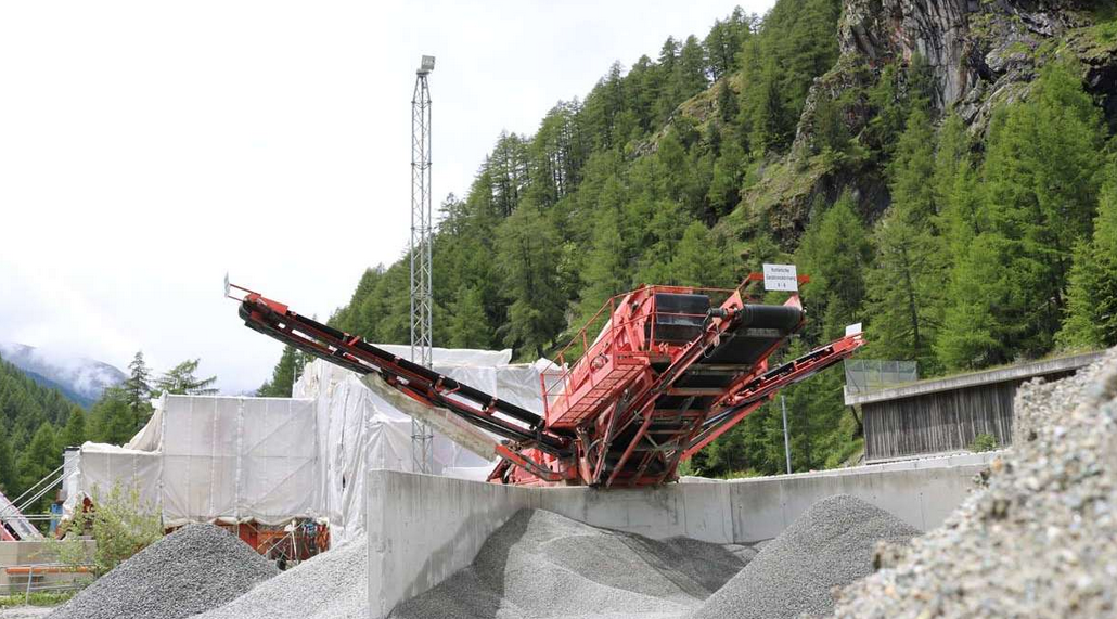 Tödlicher Unfall in Kieswerk in Zermatt