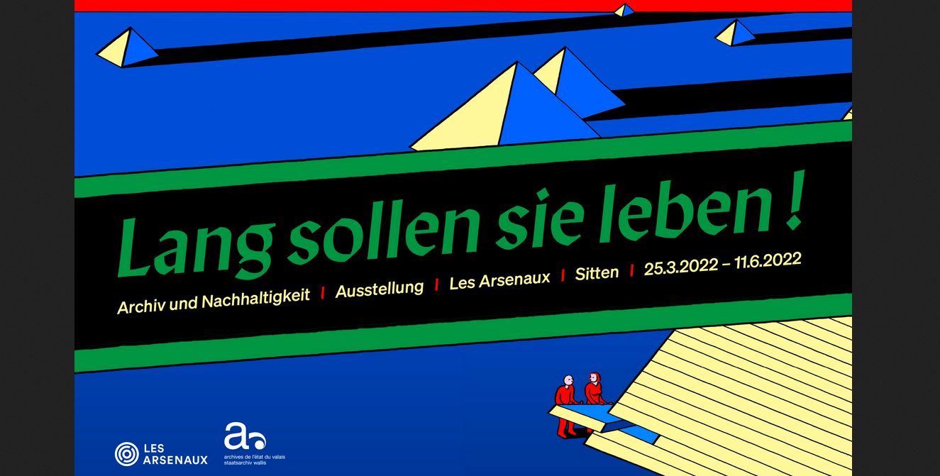 Ausstellung «Archive und Nachhaltigkeit»