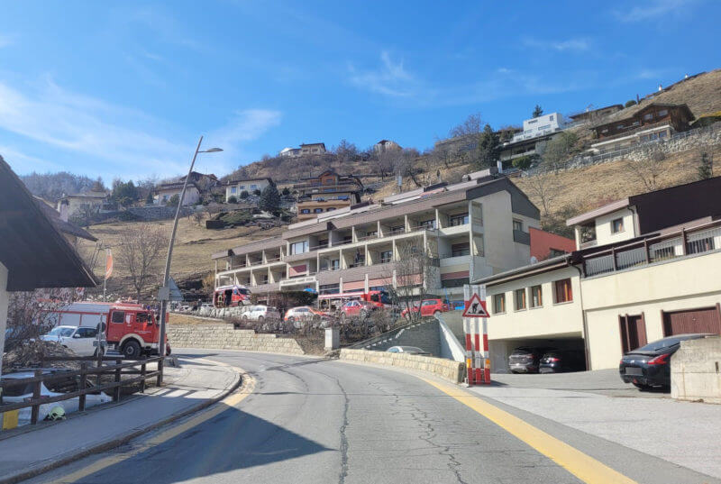 Brand in Altersheim in Vex