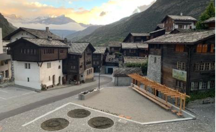 Stalden hat neuen Dorfplatz
