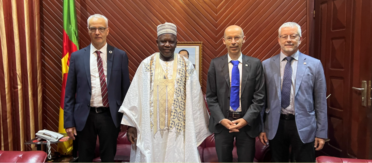 Walliser Delegation in Afrika