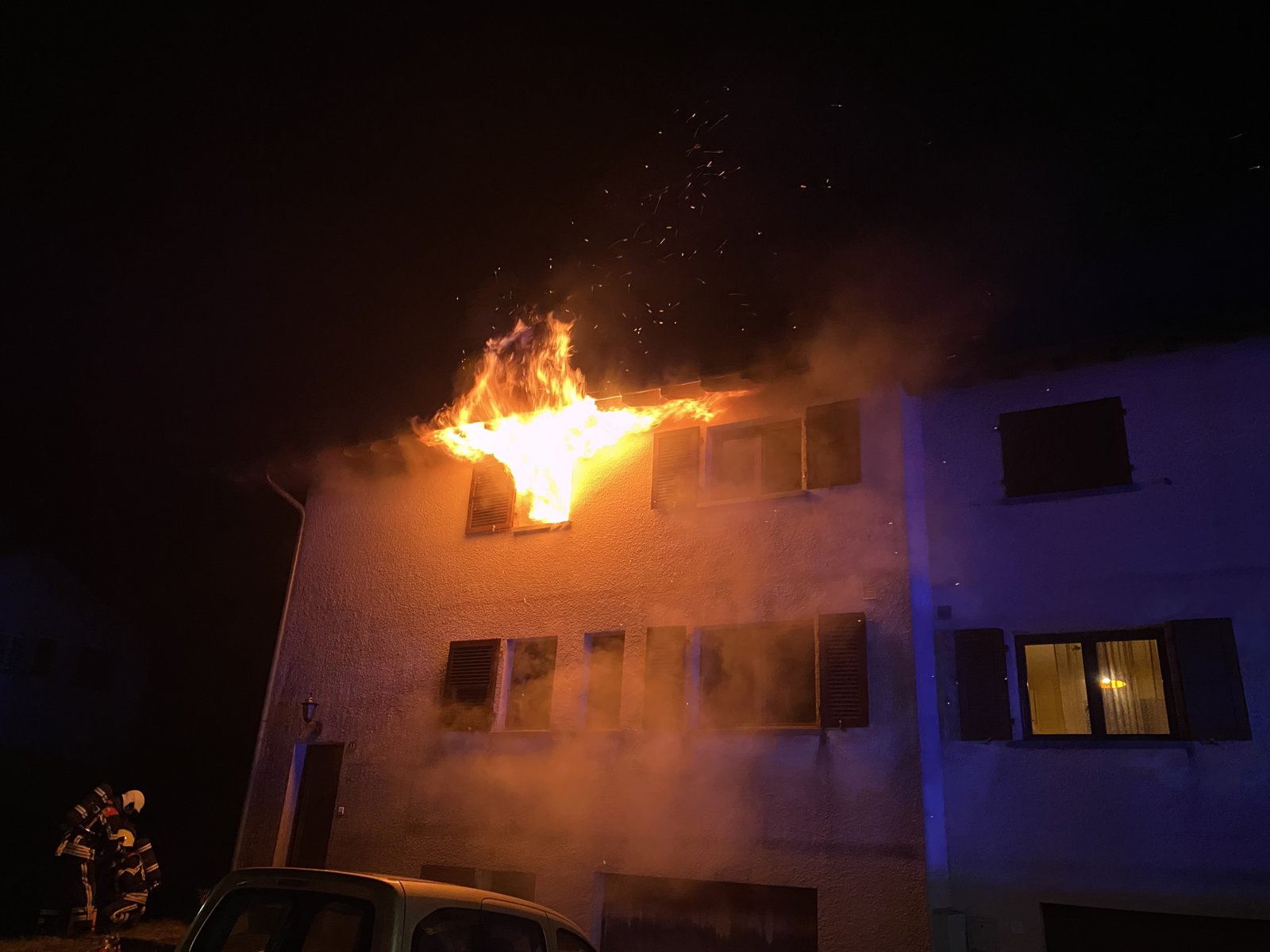 Wohnhaus-Brand in Dorénaz fordert Todesopfer