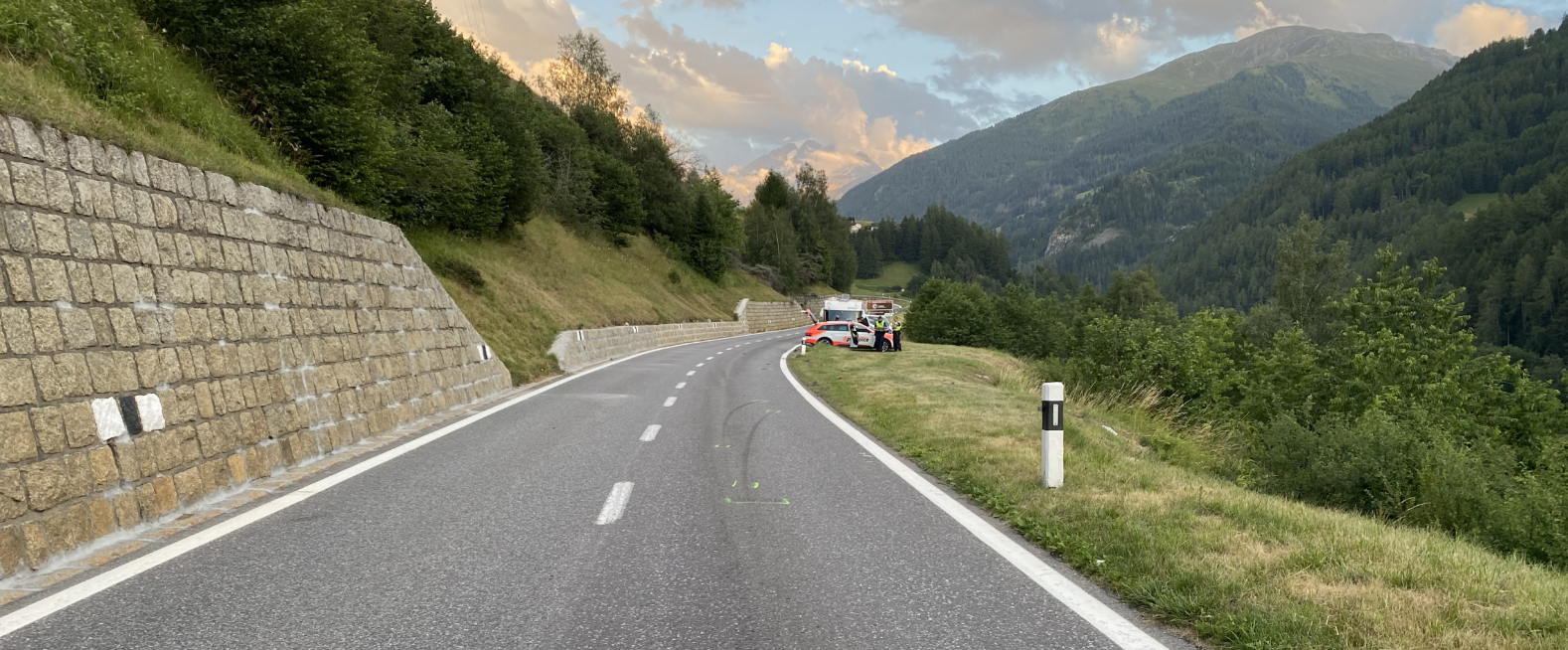 Tödlicher Töff-Unfall in Liddes