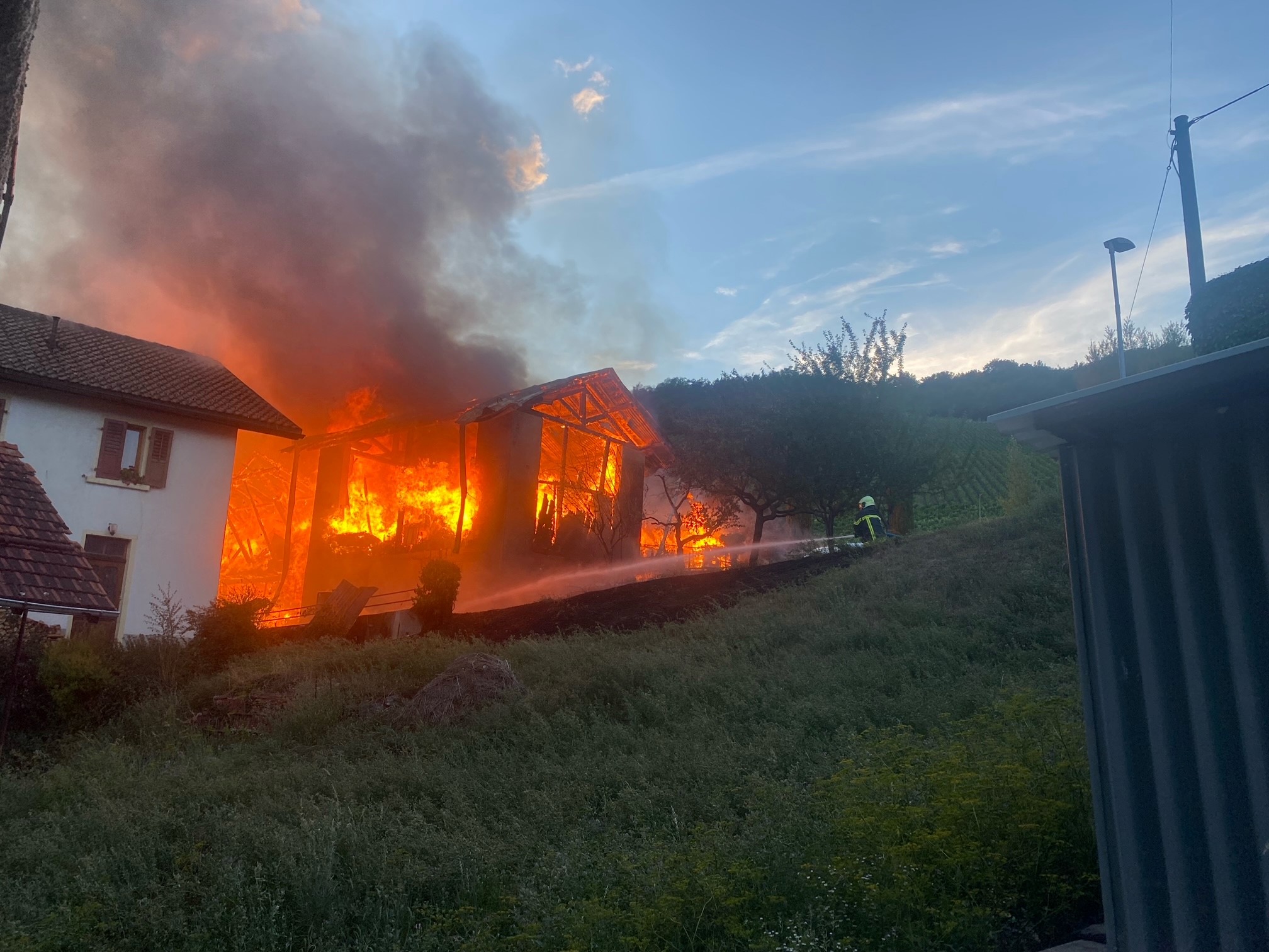 Brand in Darnona / Randogne