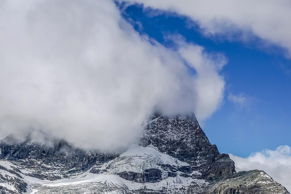Matterhorn Nebel Mattini Recycling Zermatt AG