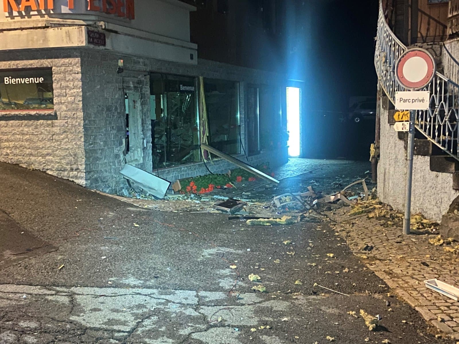 Val d’Illiez: Geldautomat gesprengt