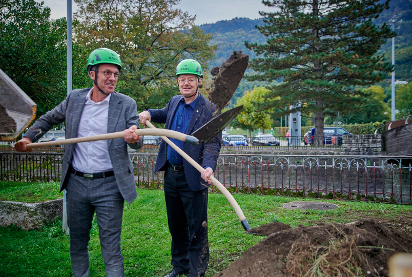 Wasserbauprojekt an der Vièze in Monthey –