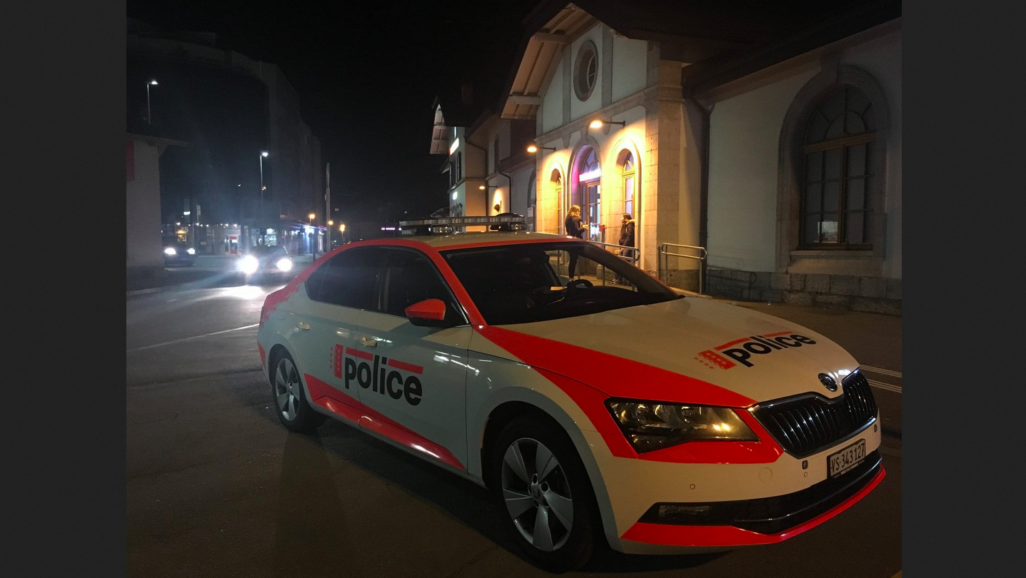 Raubüberfall am Bahnhof Martinach