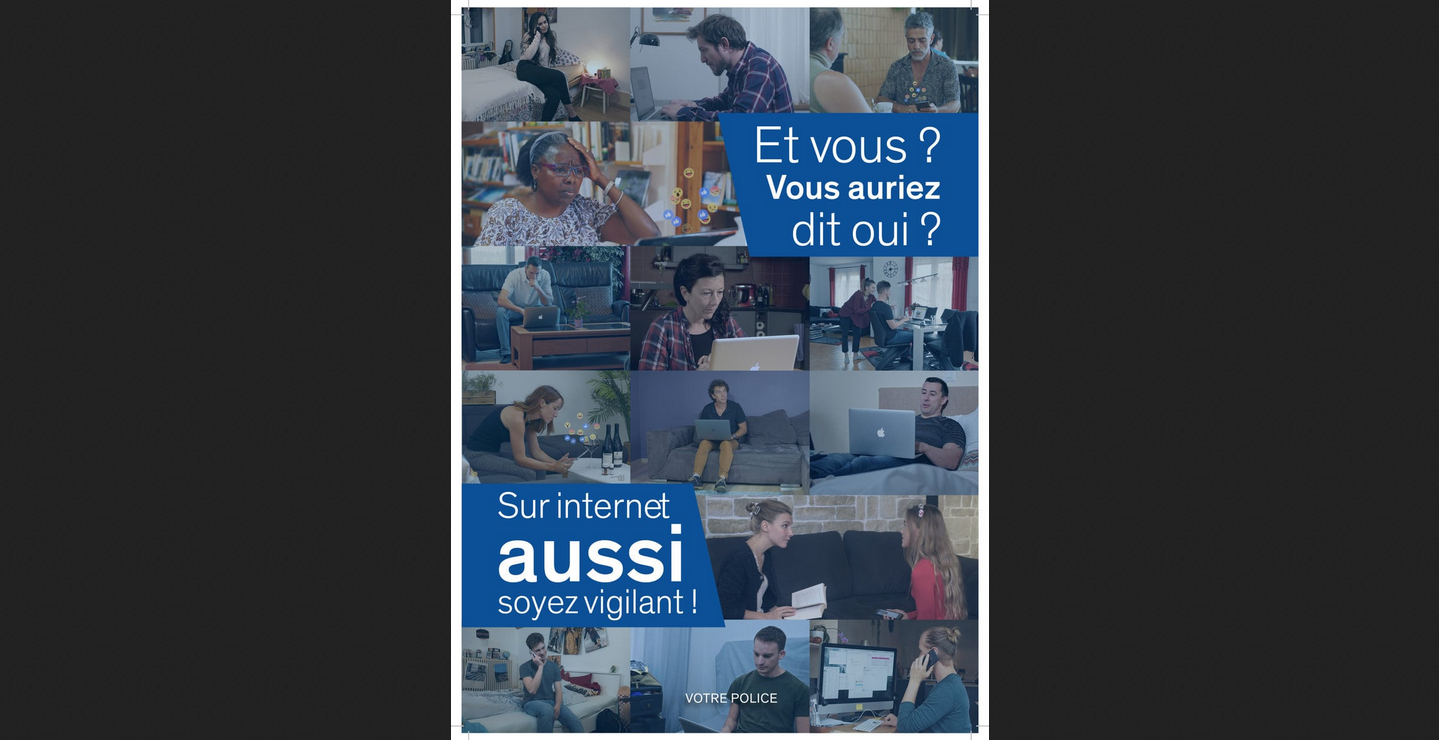 Kampagne zur Prävention von Internetkriminalität