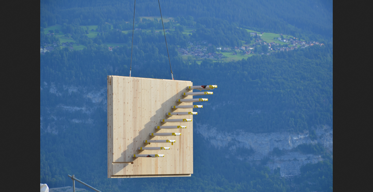 Vollholzmodule aus lokalem Rohstoff«Auprès de mon arbre» und Truberholz AG setzen auf umweltfreundlichen Hausbau