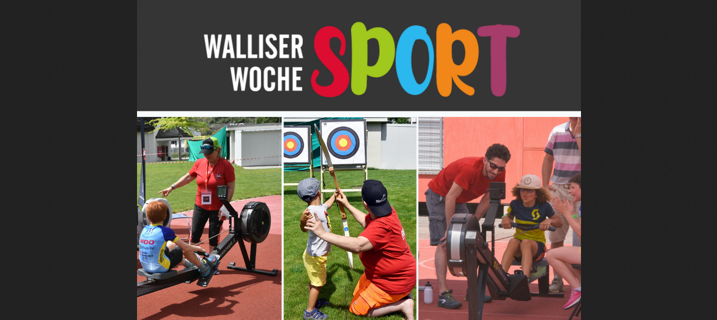 Walliser Sportwoche in vollem Gange