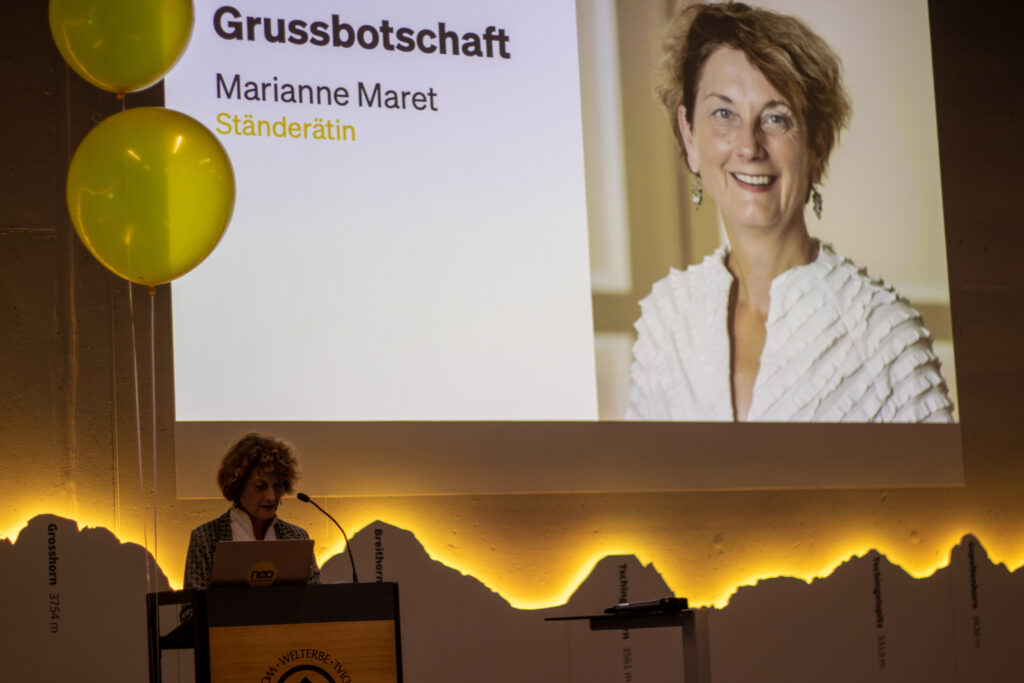 Ständerätin Marianne Maret reiste an