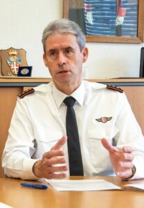 Christian Varone - Kommandant der Kantonspolizei Wallis