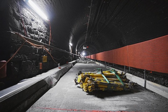Löschberg-Basistunnel unterbrochen auf Strecke Spiez – Frutigen – Visp