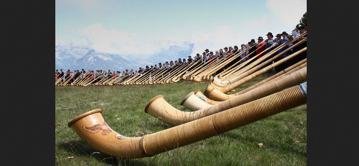 Internationales Alphornfestival Nendaz