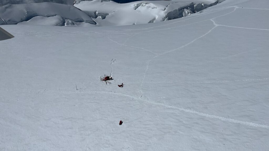 Kantonspolizei-Wallis Air Zermatt Helikopter-Absturz