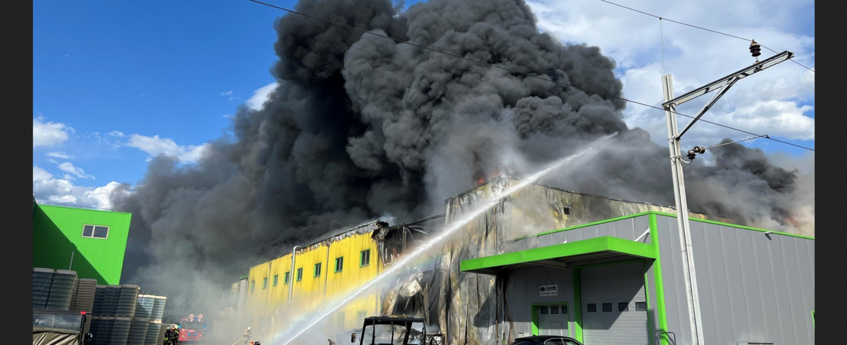 Großbrand von Vétroz