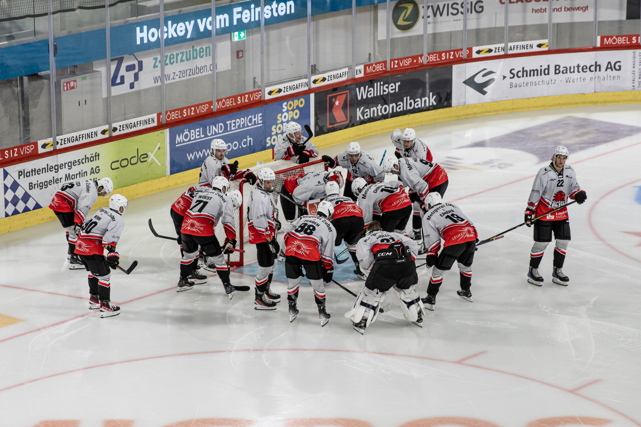 EHC Visp gegen HC Siders