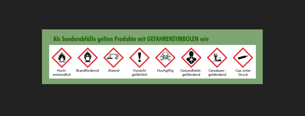 Abfallbewirtschaftung Oberwallis: Sondermüll-Sammlung
