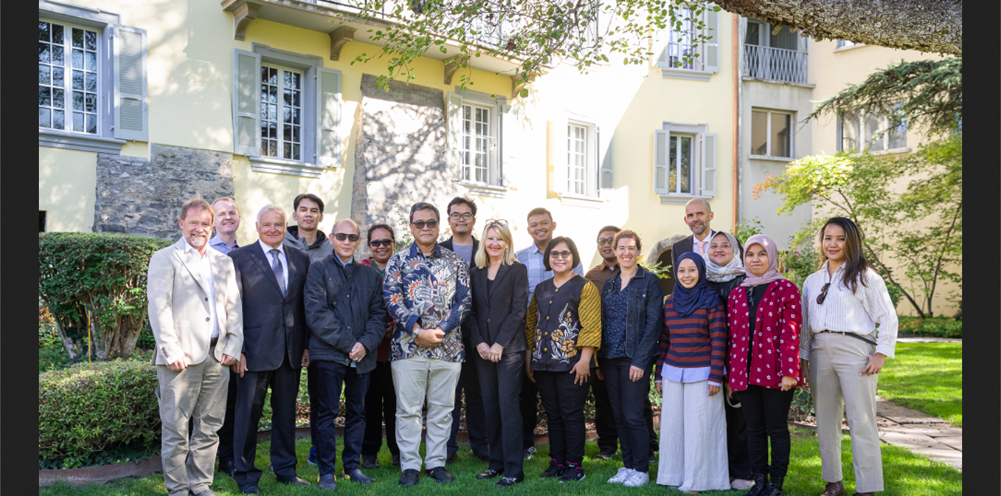 Walliser Politiker erhalten Besuch aus Indonesien