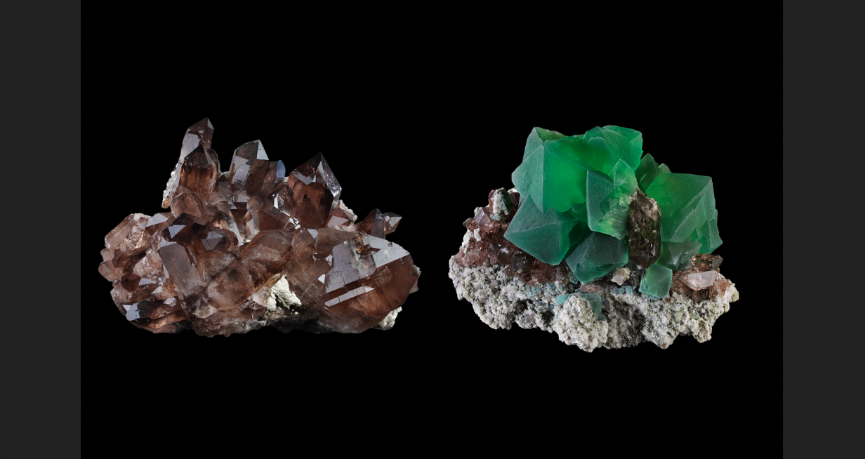 Rauchquarz aus dem Val Ferret und Fluroit vom Fieschergletscher: Naturmuseum Wallis kauft Steine an