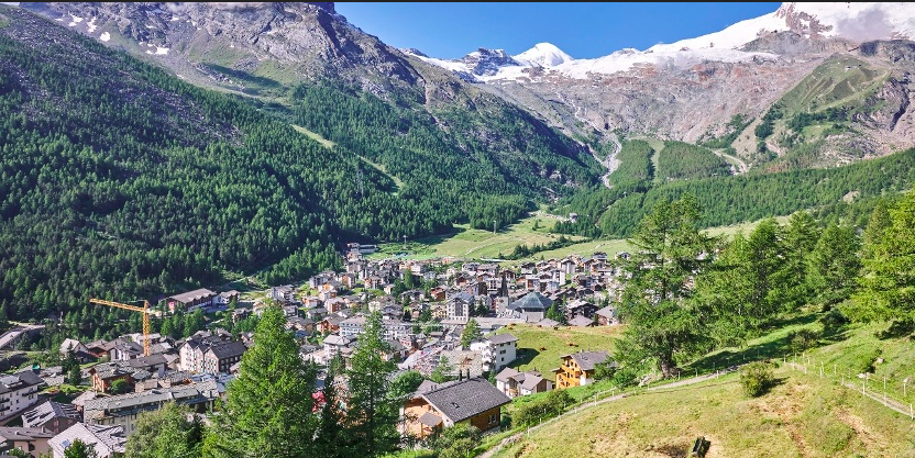 Der Rundweg um Saas-Fee