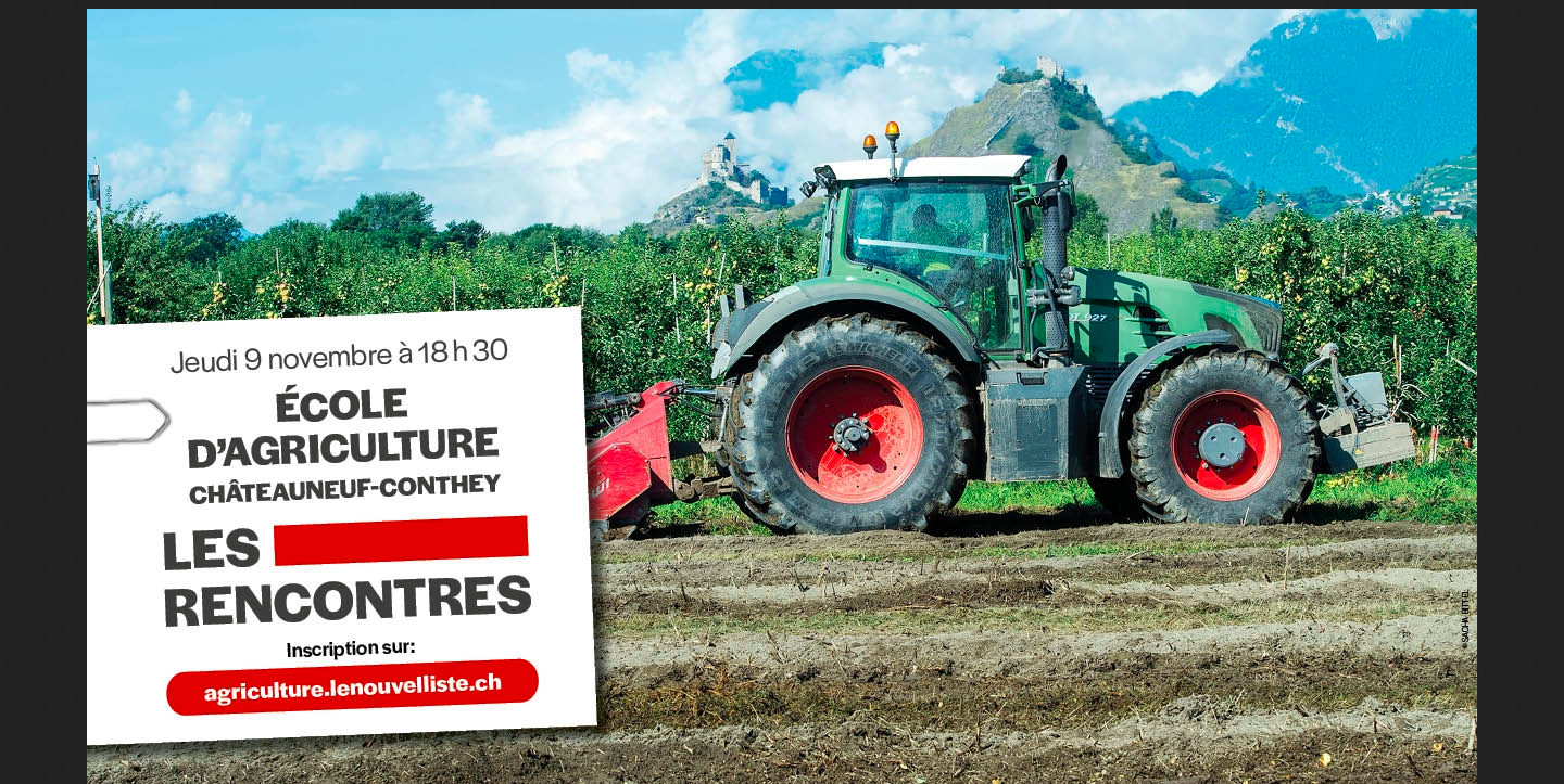 Walliser Landwirtschaftsschule lädt am Donnerstag ein