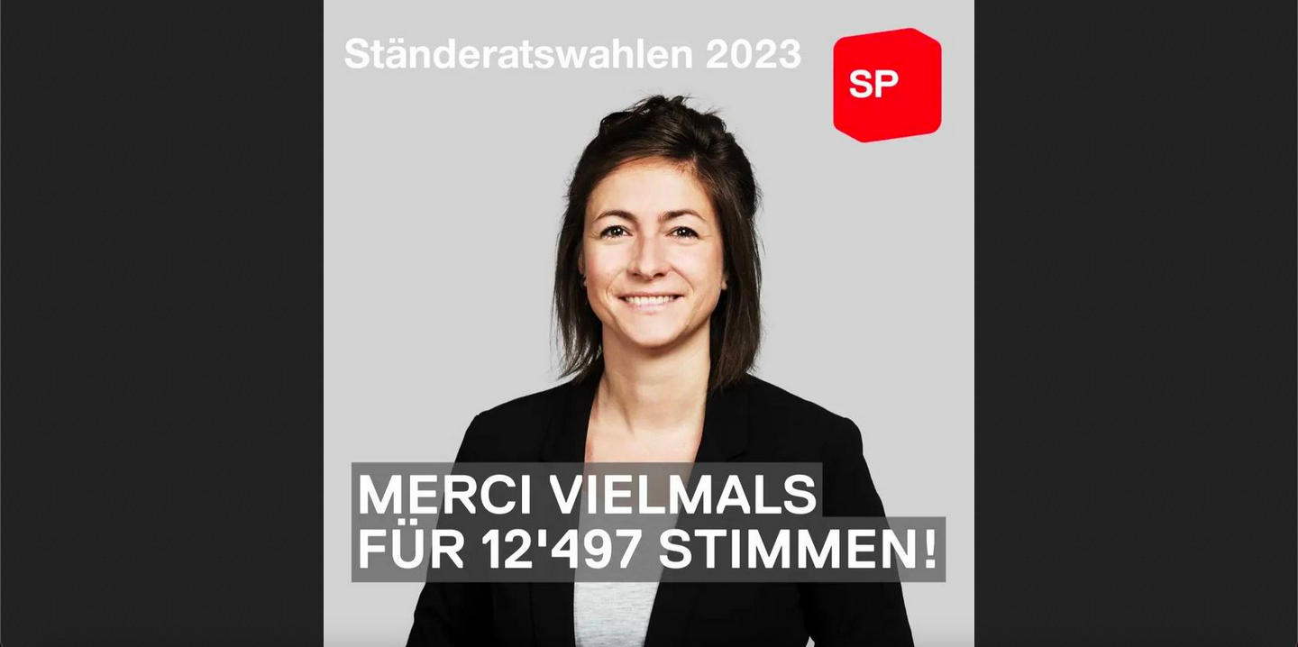 Egomanische Politikerin