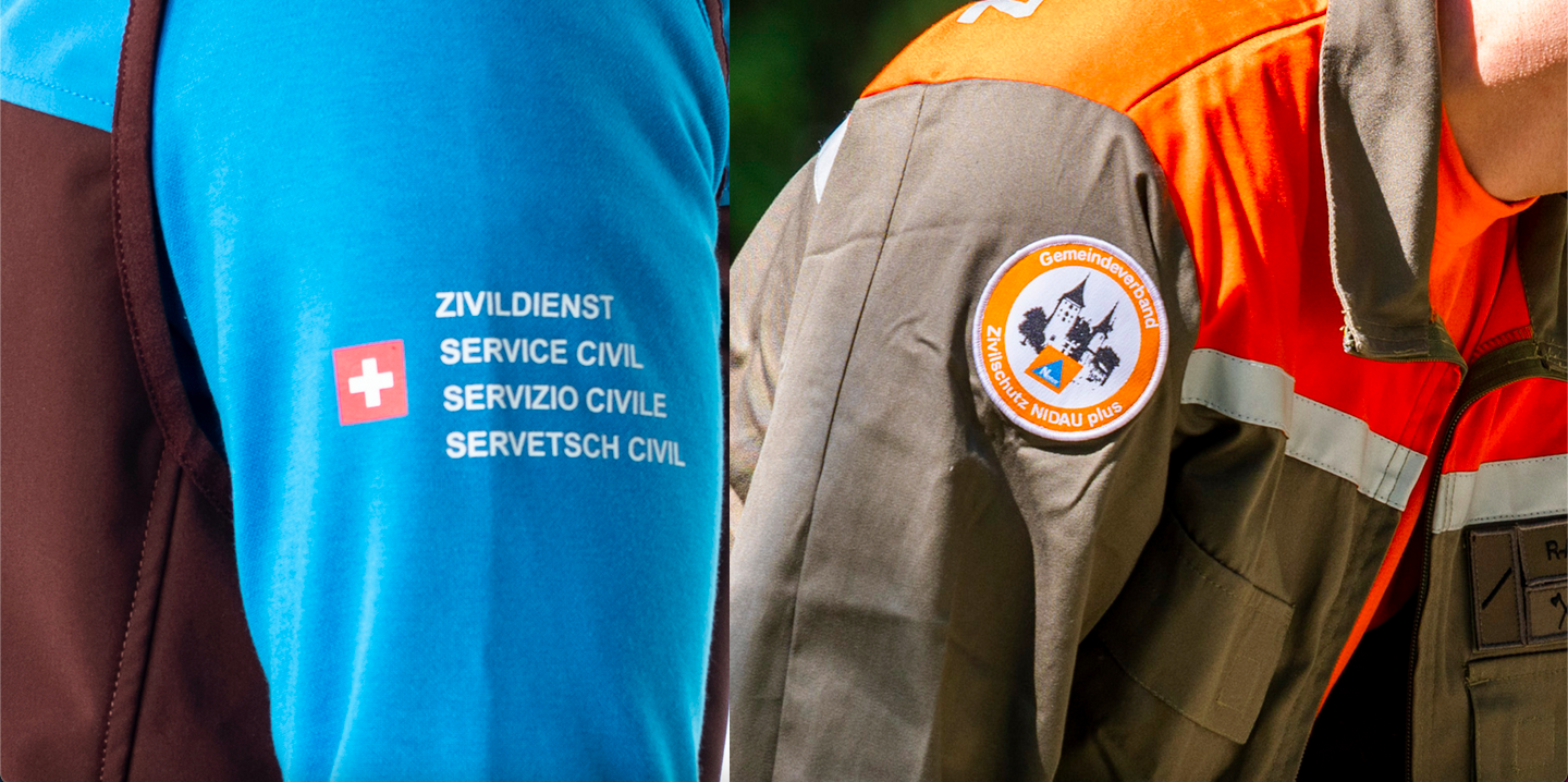 Soldansätze des Zivilschutzes werden an Armee angepasst