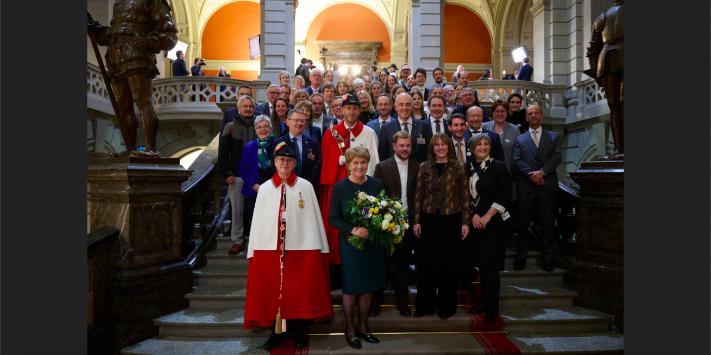 Wahl zur Bundespräsidentin – Offizieller Empfang für Viola Amherd im Wallis am 21. Dezember