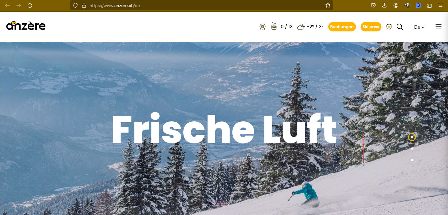 Braucht Anzère frische Luft? – Zweitwohnsitzer, die sich äußern: eine vernachlässigbare Menge?