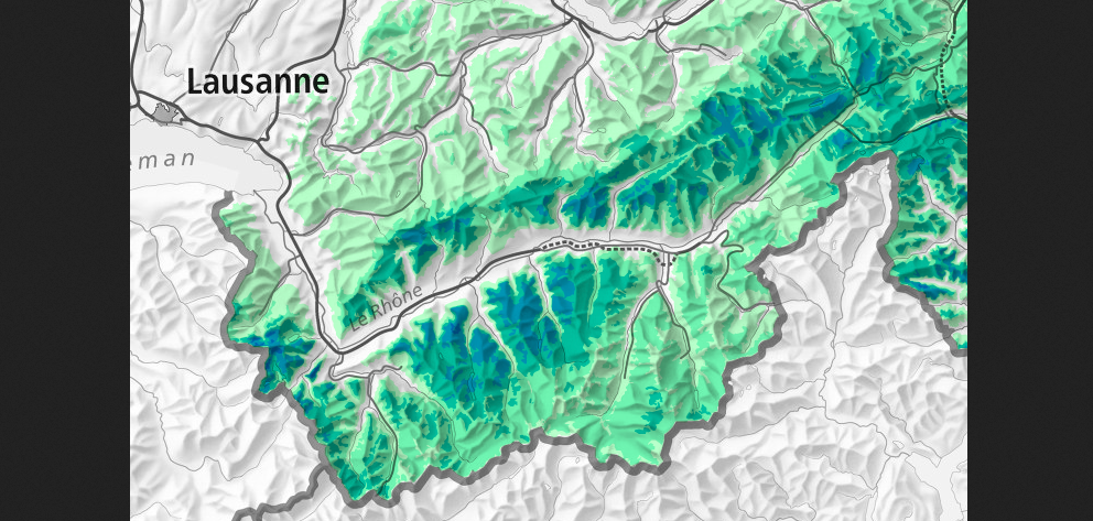 Im Wallis ist der Schnee zurück: Schneefallgrenze sinkt unter 1.000 Meter