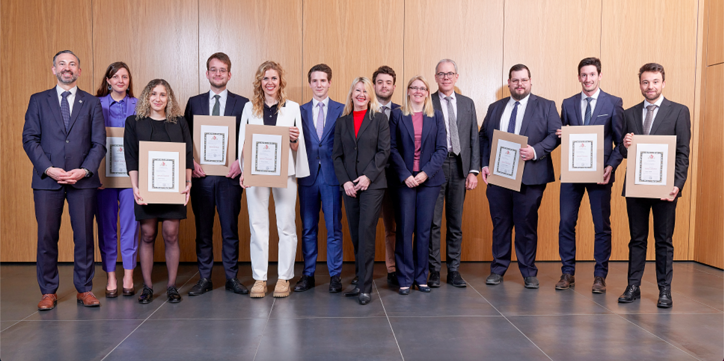Verleihung der Diplome von Rechtsanwälten und Notaren