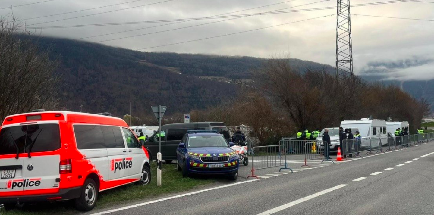 Reibungslose Ankunft in Martinach: Fahrende mit 40 Wohnwagen angekommen