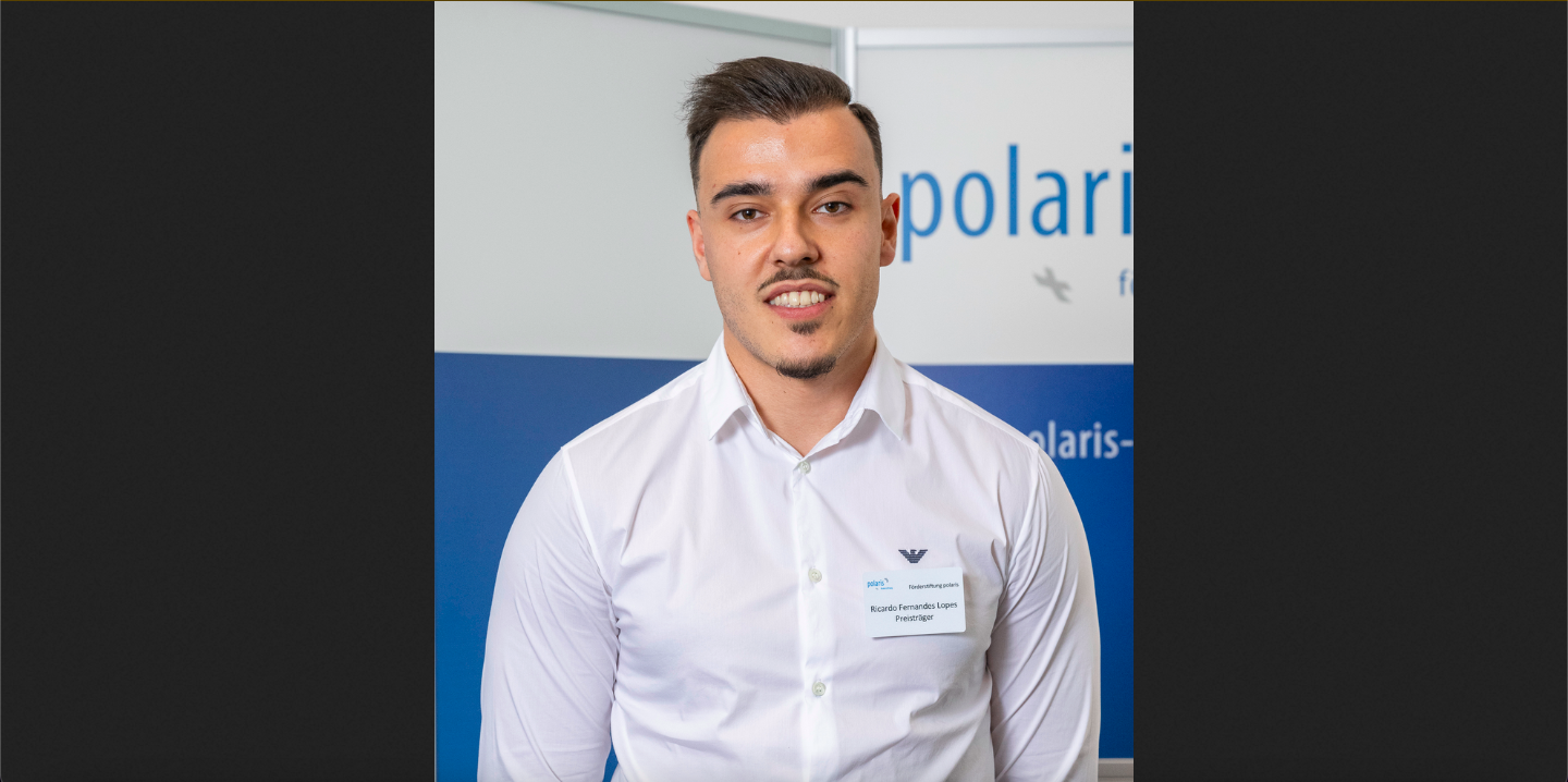 Förderstiftung Polaris anläßlich GV Wirtschaftsverbandes Handwerk und Haushalt: Ricardo Lopes aus Brig-Glis ausgezeichnet