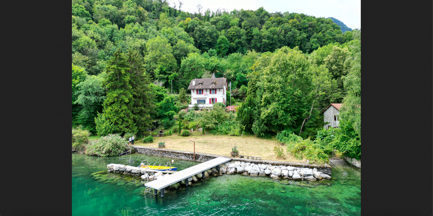 Haus Genfersee Villa zu verkaufen mit Seeanstoß