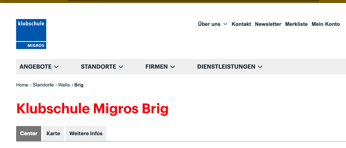Nach Benko-Millionen-Desaster: Migros-Klubschule schließt Standorte Brig und Thun – Entlassungen