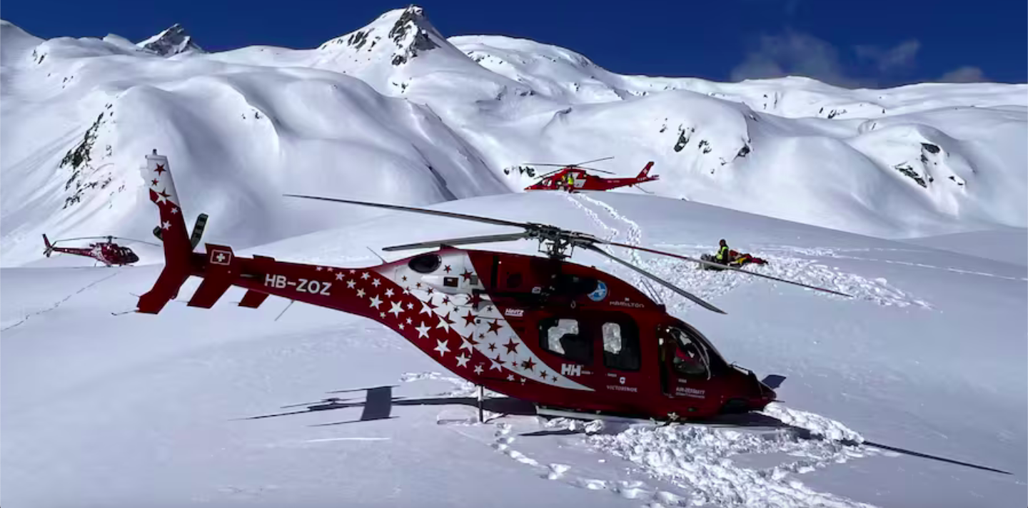 Tödlicher Helikopterunfall am Petit Combin: Hubschrauber gehört zur mit Air Zermatt eng verbundenen Air Glaciers