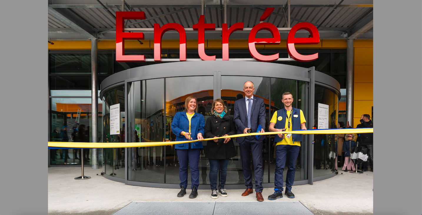 IKEA feiert im Wallis die Eröffnung ihres 10. Einrichtungshauses in der SchweizIkea Schweiz