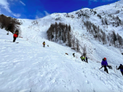 Lawine Riffelberg Zermatt