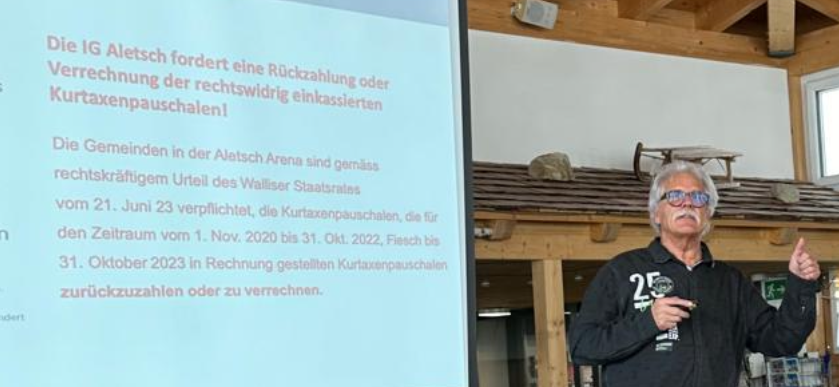 22. Mitglieder-Versammlung der IG Fiescheralp: Kehricht-Entsorgung bleibt Dauerthema