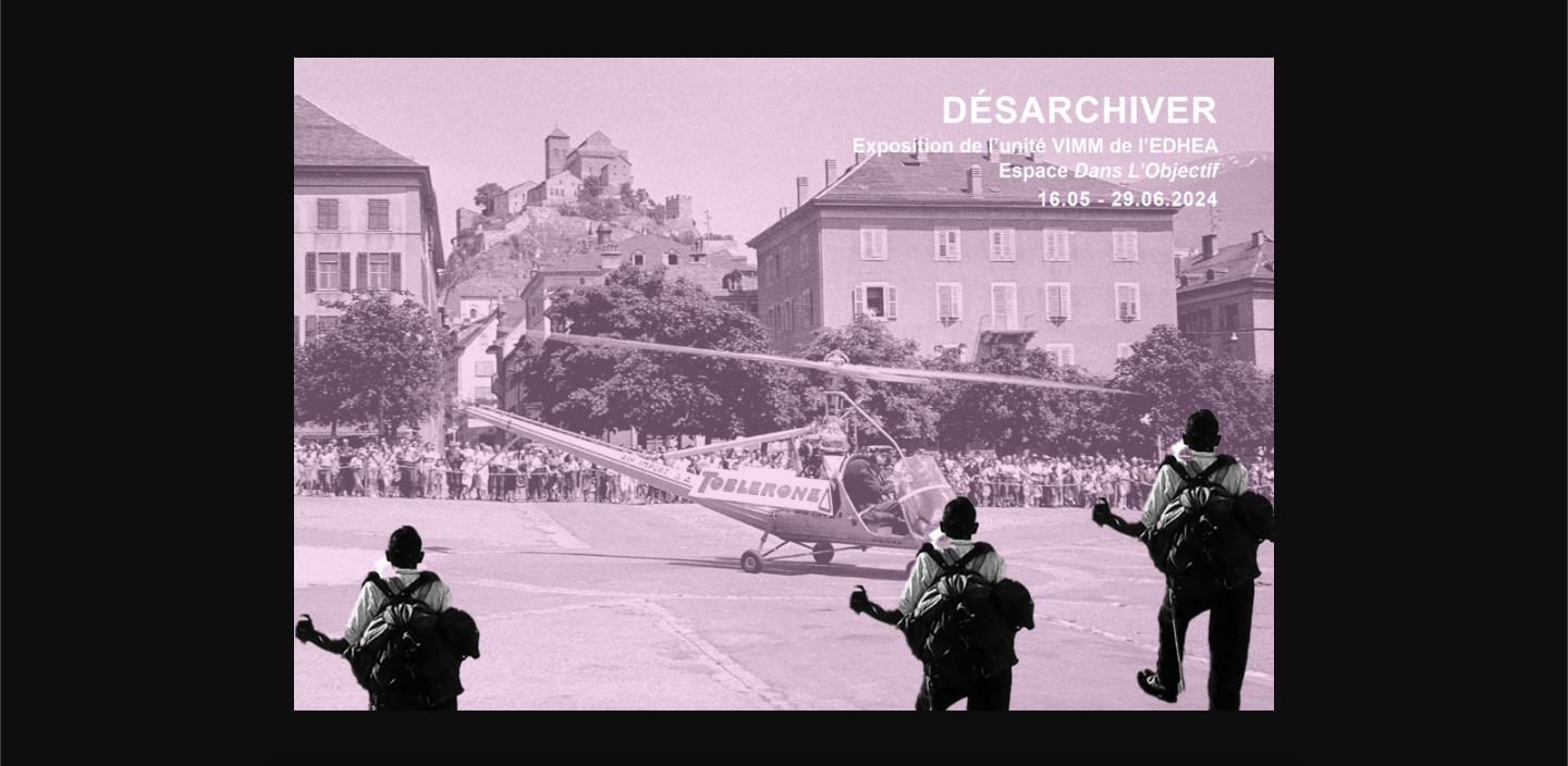 «Désarchiver» zeigt audiovisuelle Arbeiten von 3 StudentinnenAusstellung der Mediathek Wallis–Martinach