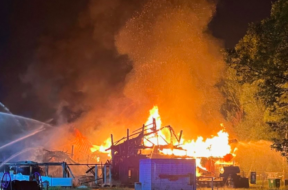 Brand Vionnaz Feuer