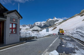 Großer St. Bernhard-Paß Öffnung
