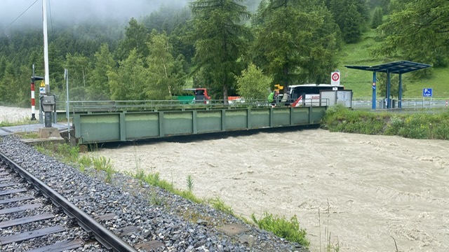 Unterbruch MG-Bahn wegen Hochwasser: „Keine Reise-Möglichkeit nach Zermatt“