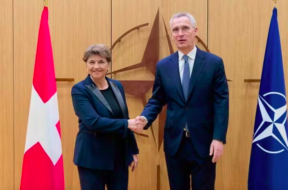 Viola Amherd Jens Stoltenberg Nato