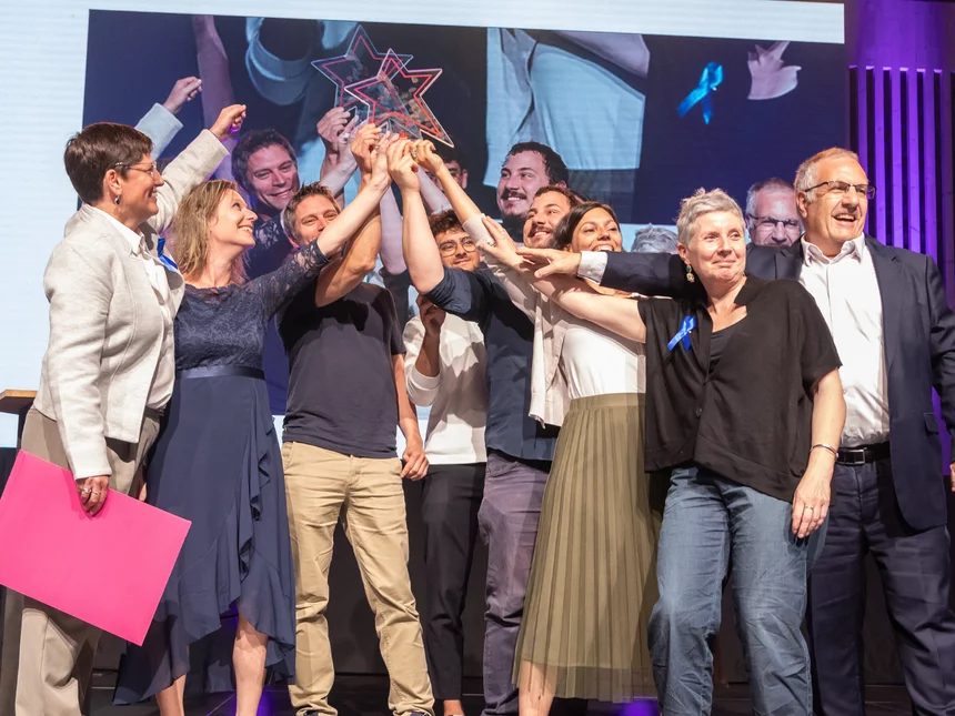 Preisverleihung der Walliser Staatsbank geht an „DiverSsiTy“Gewinner des Prix Créateurs WKB 2024 ist ein Uni-"Unternehmen"